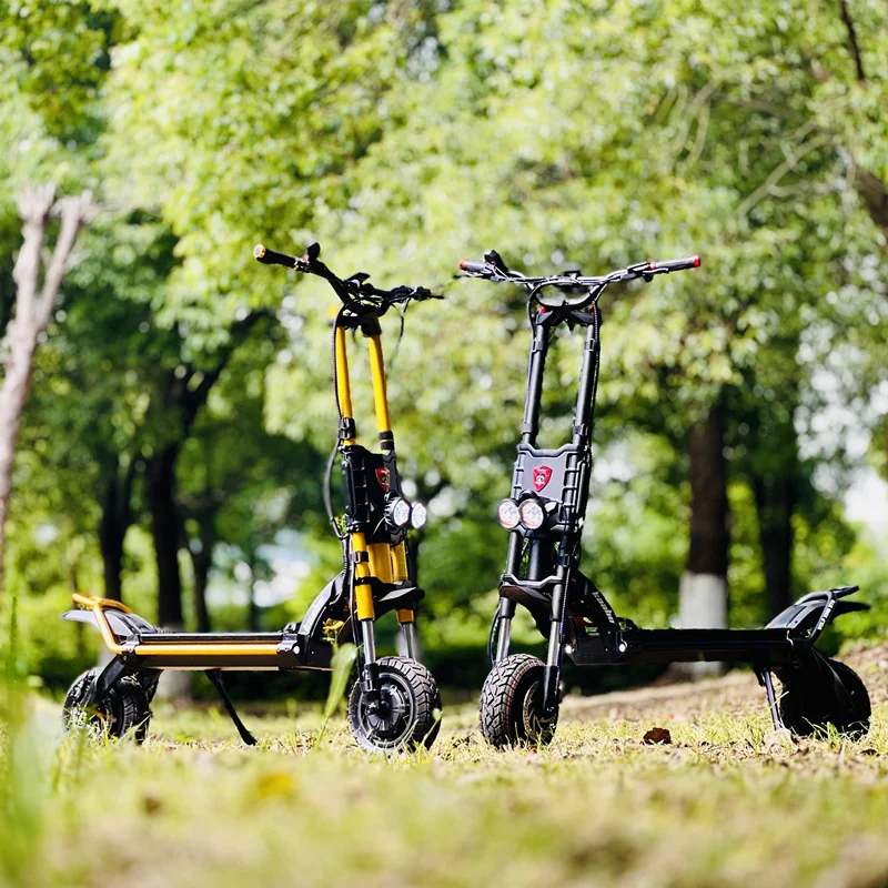 EU Stock Kaabo Wolf King GTR Smart Electric Scooter 2000W*2 Dual Motor 72V 35Ah Removable Battery 180km Range KickScooter