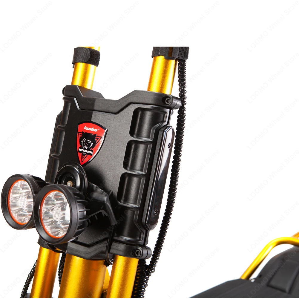 Original Kaabo Wolf Warrior GT PRO+ Golden 60V 35AH Battery Top Speed 80km/h Electric Scooter Monster Scooter SUV Scooter