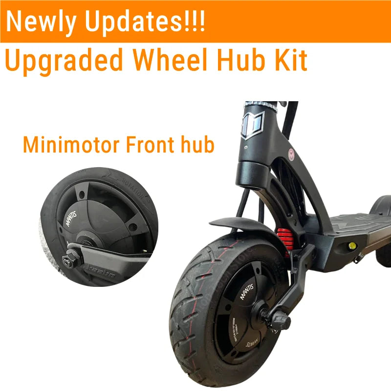 EU Stock Original Kaabo Mantis 10 V2 Kickscooter 2000W Dual Motor for Adults 60V 18.2ah 65km/h Speed Smart Electric Scooters