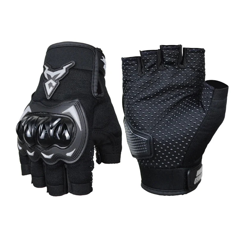 Gants de trotinette respirants demi-doigts