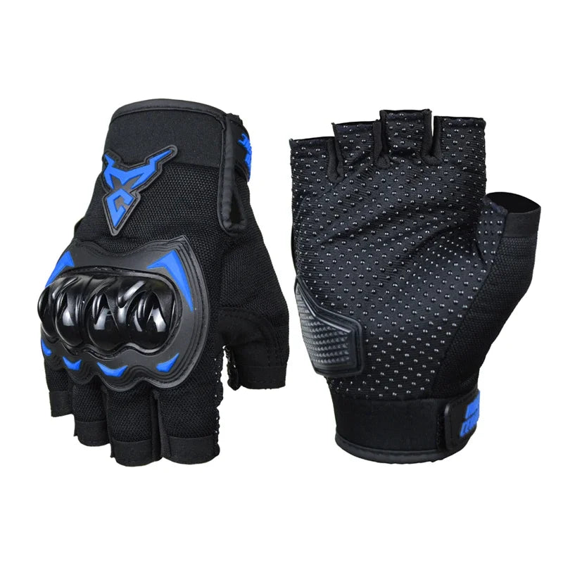 Gants de trotinette respirants demi-doigts