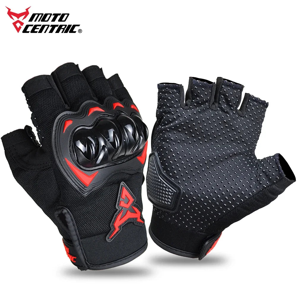 Gants de trotinette respirants demi-doigts