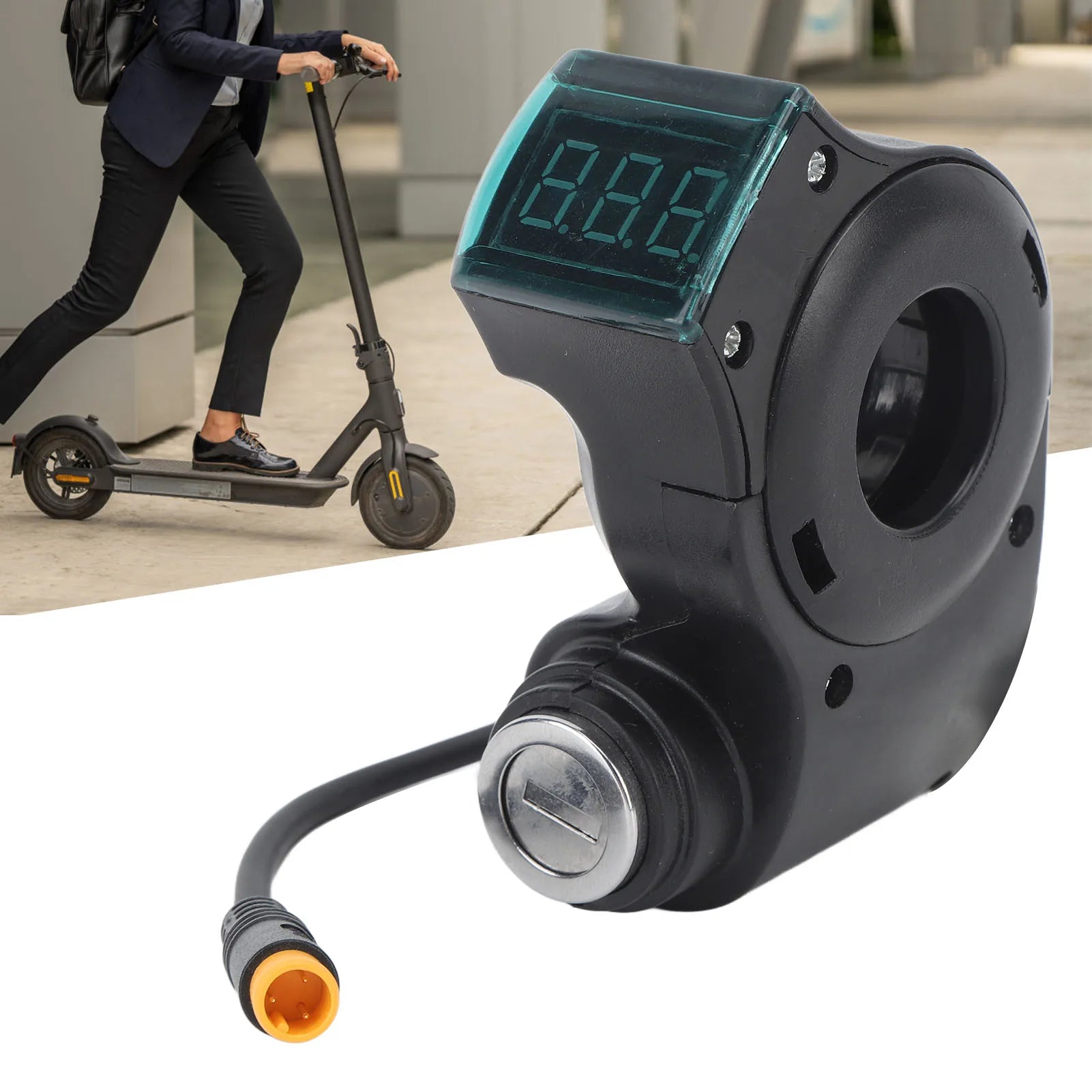 Verrouillage numérique pour scooter électrique, sécurisé et ABS, avec 2 clés pour l'entretien