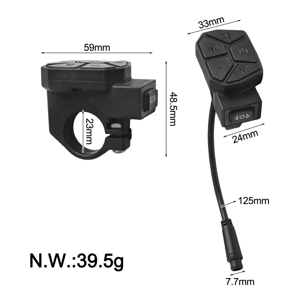 Contrôle multifonction Scooter Contrôle Vélo