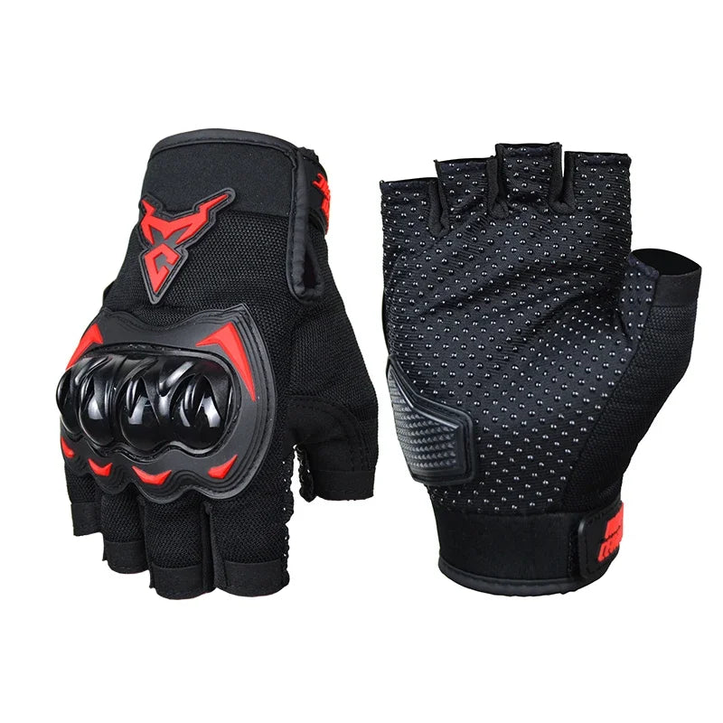Gants de trotinette respirants demi-doigts