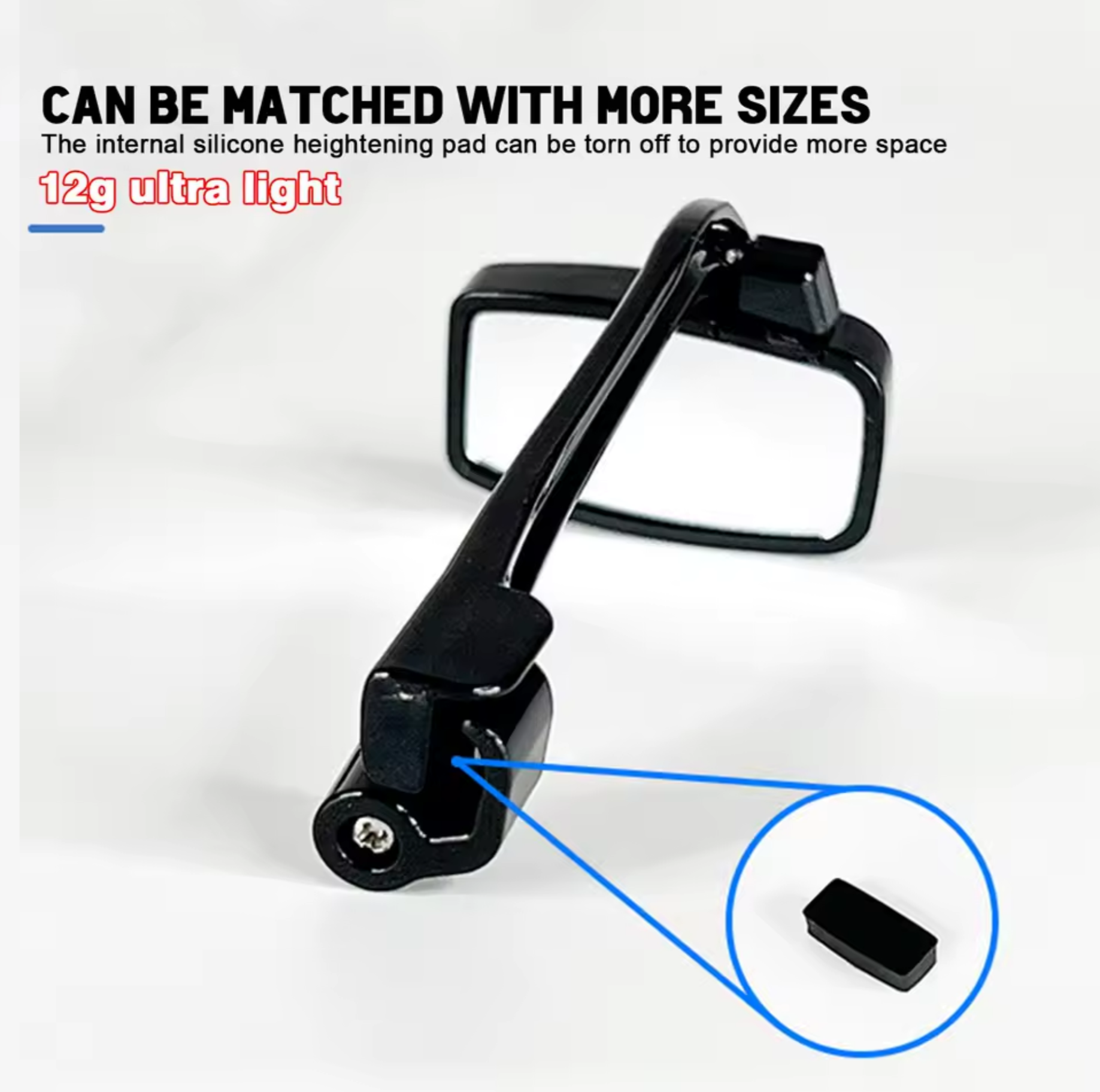 Rétroviseur pour véhicules, scooters, skates et motos